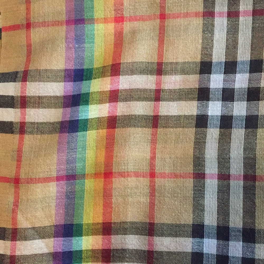 Burberry pride collection scarf